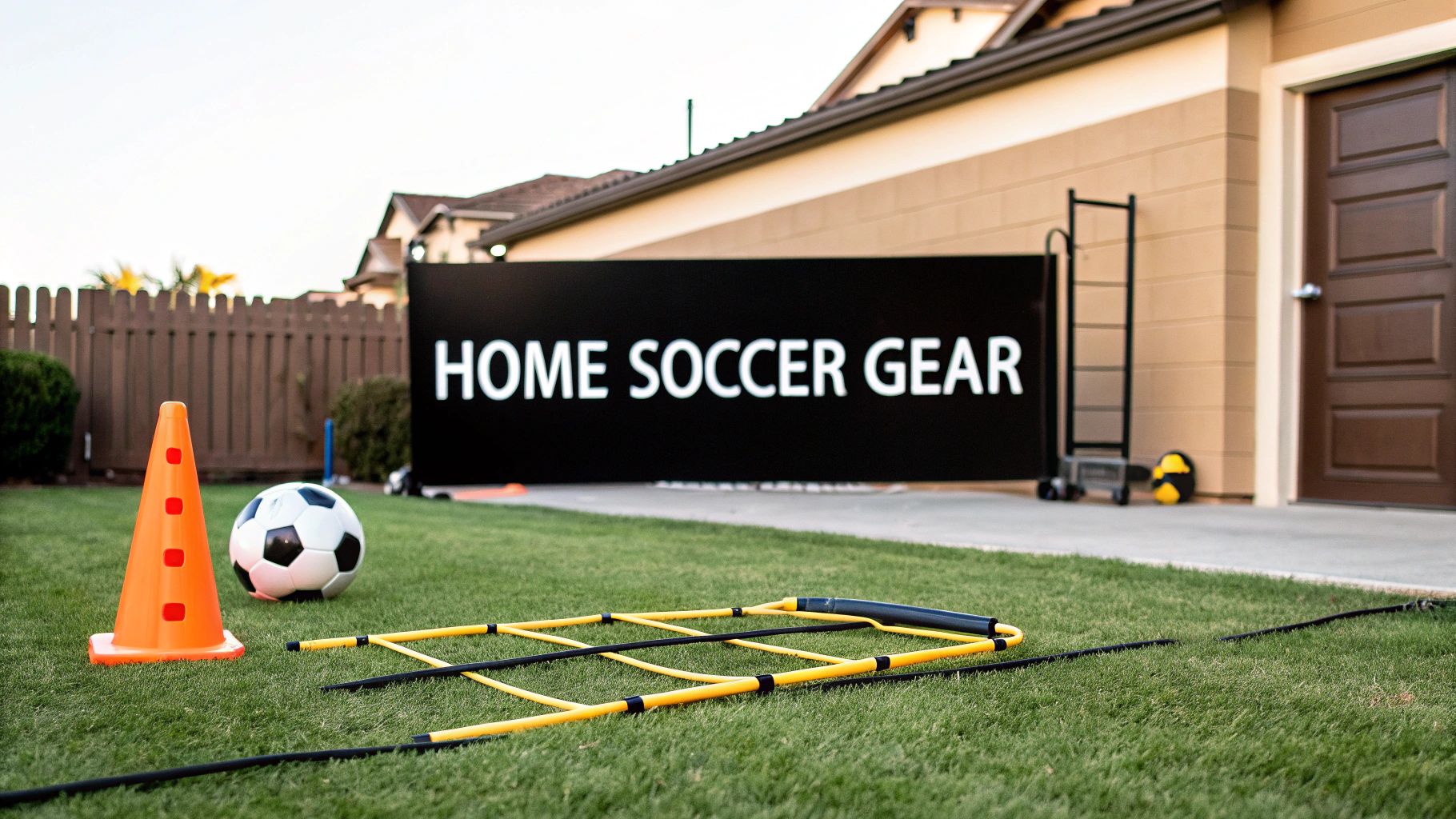 Best Soccer Training Equipment for Home Practice